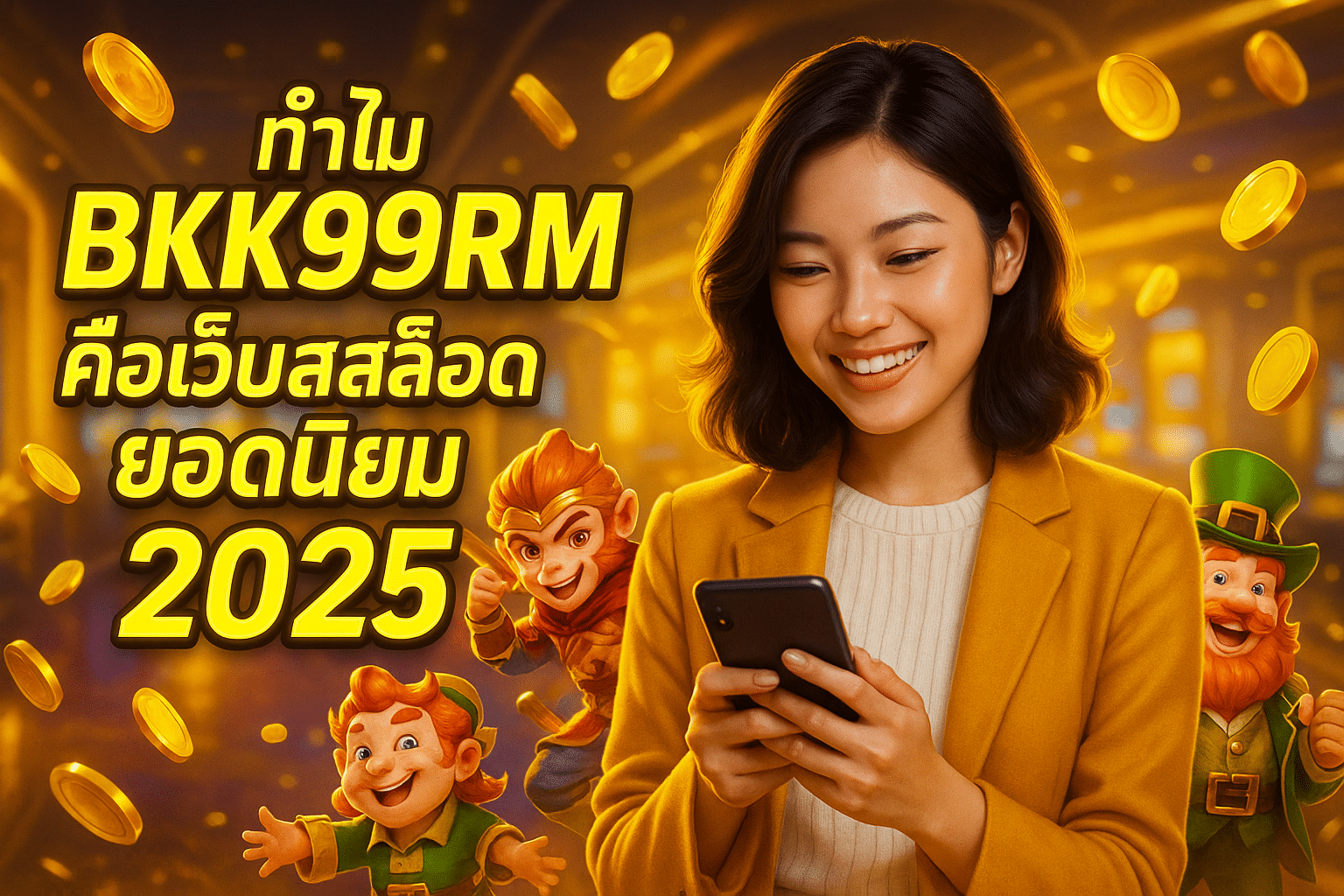 ทำไม BKK99RM คือเว็บสล็อตยอดนิยม 2025