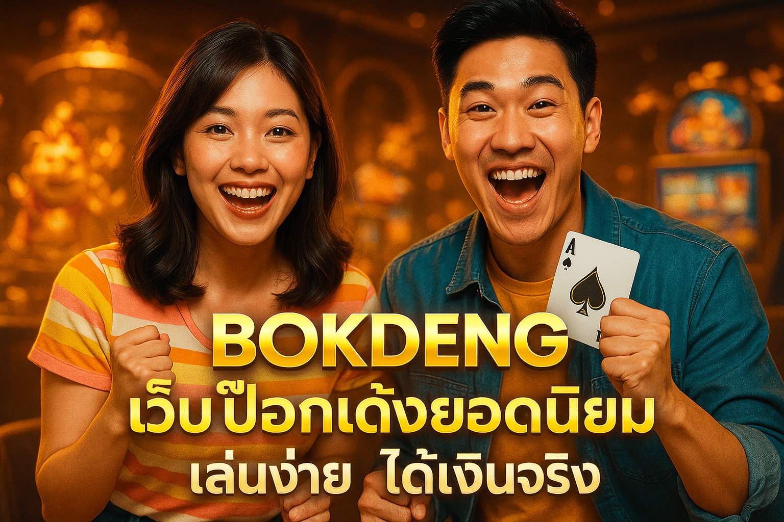 BOKDENG เว็บป๊อกเด้งยอดนิยม เล่นง่าย ได้เงินจริง